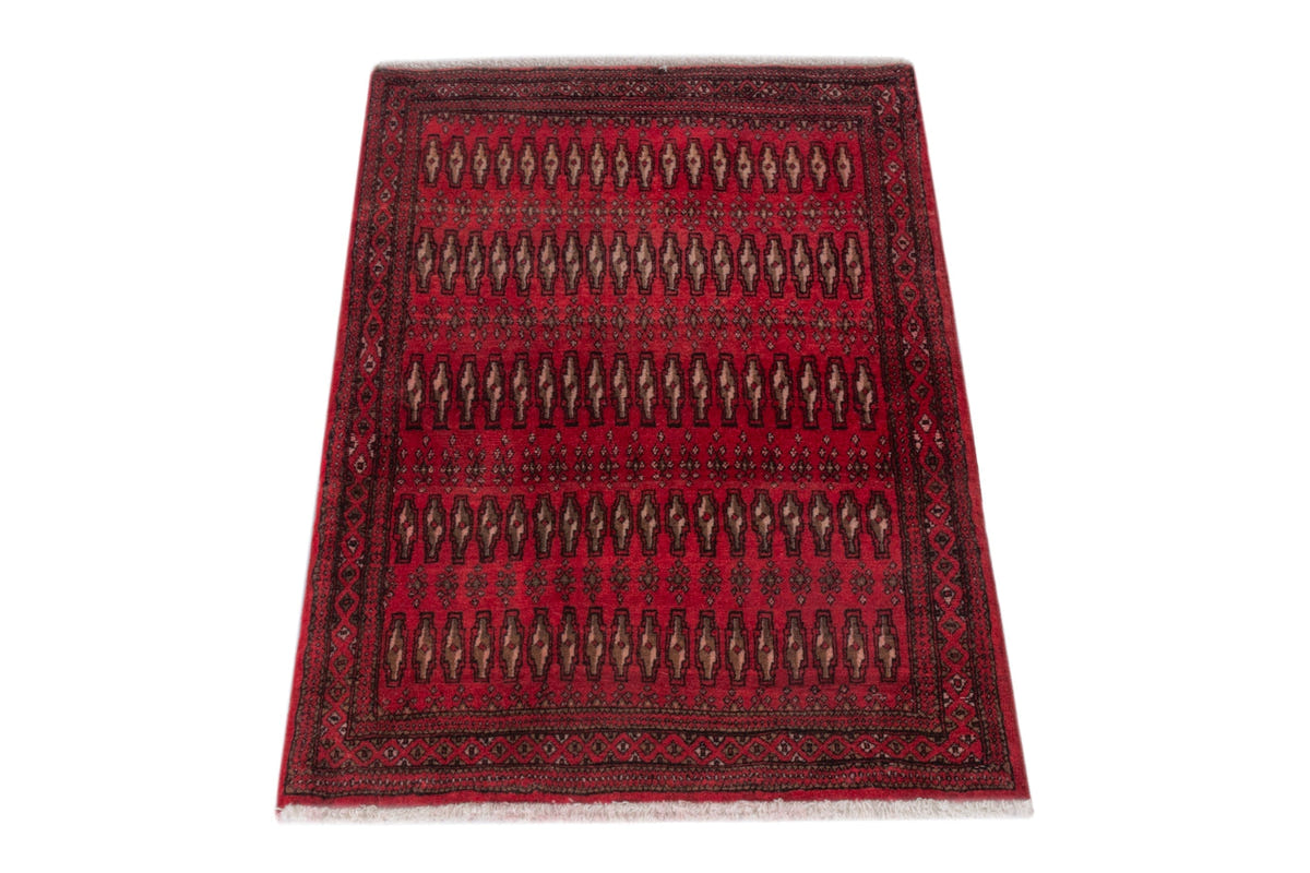 4182, Persian Torkaman Mini Rug