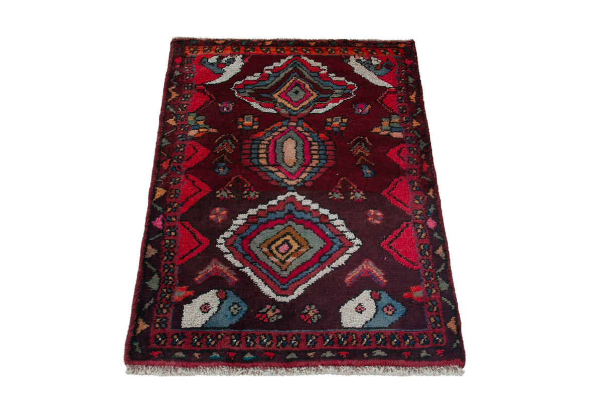 4206, Persian Hamadan Mini Rug