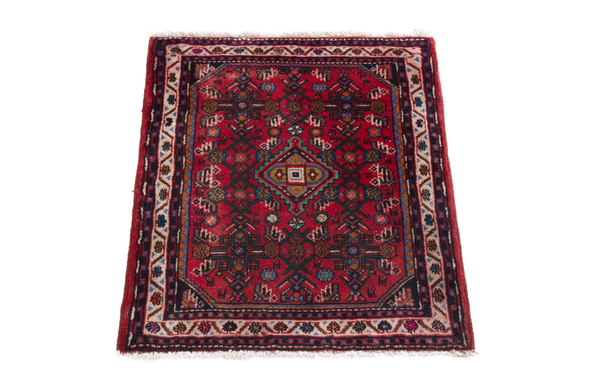 4215, Persian Hamadan Mini Rug