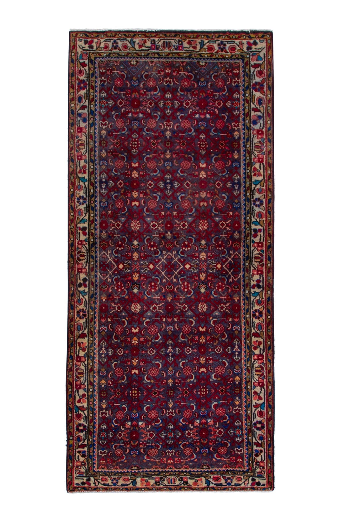 4227, Persian Hamadan Runner Rug