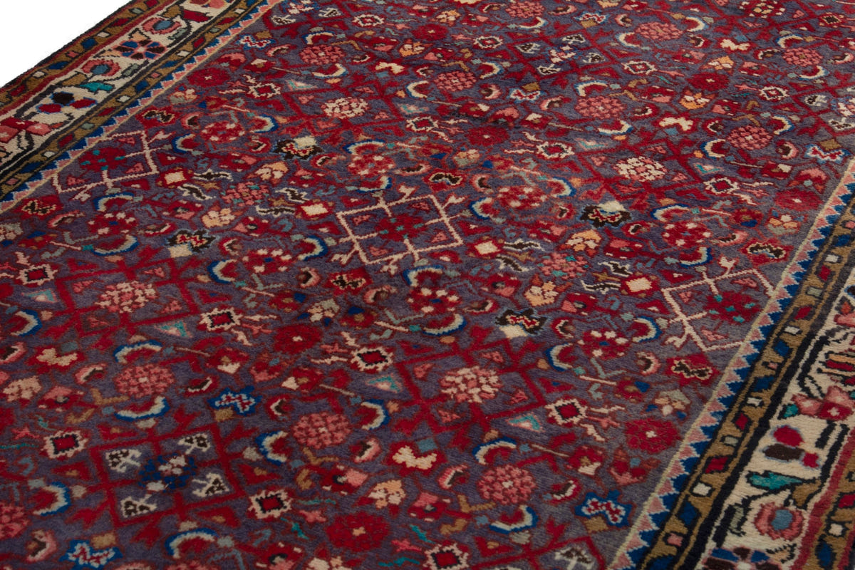 4227, Persian Hamadan Runner Rug