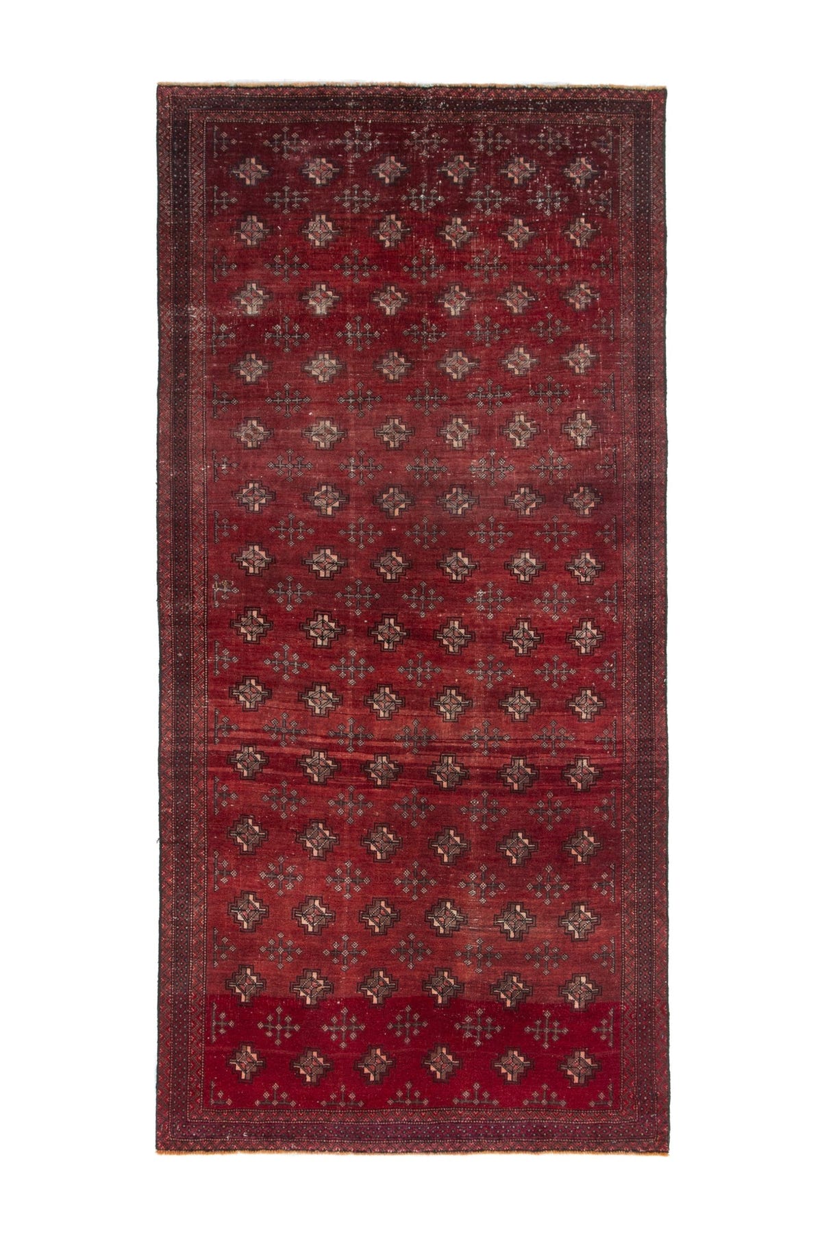 4230, Persian Torkaman Runner Rug