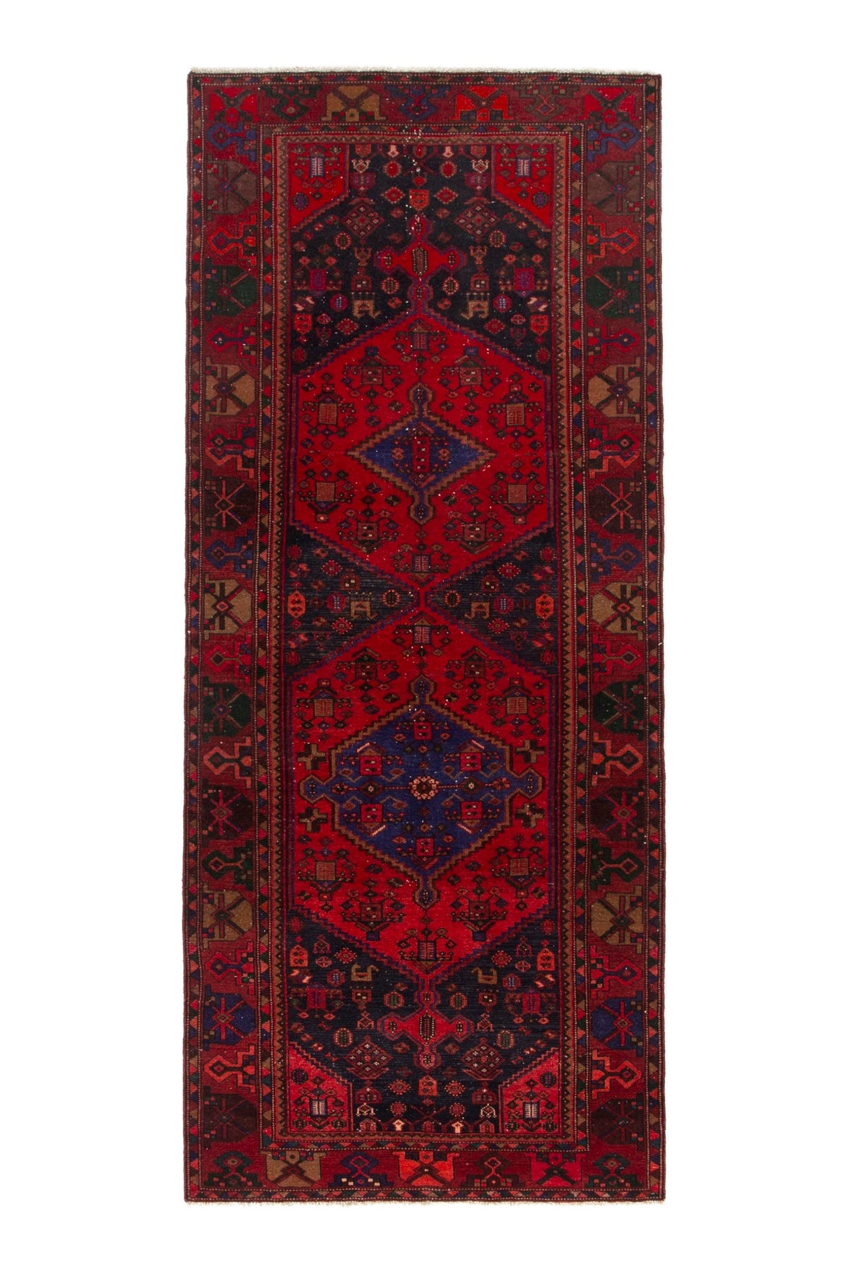 4267, Persian Zanjan Runner Rug