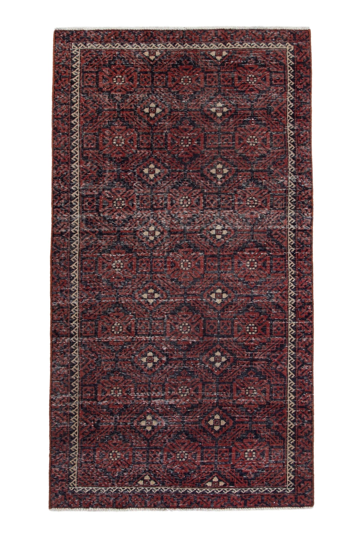 4293, Persian Baluch Runner Rug