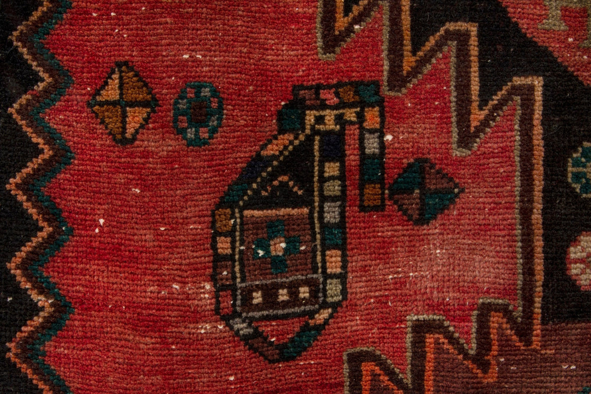 4299, Persian Hamadan Runner Rug