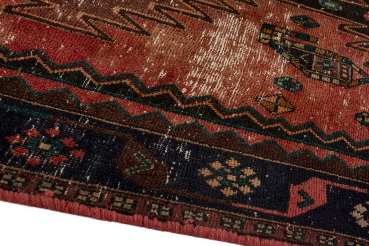 4299, Persian Hamadan Runner Rug