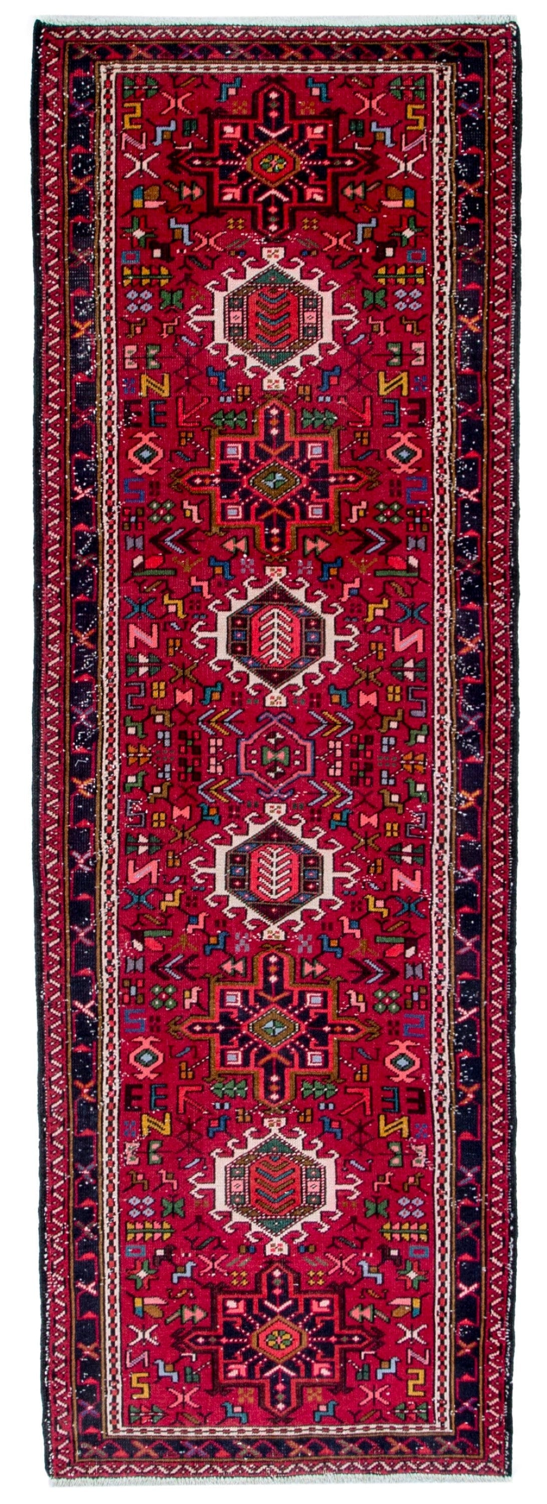 4313, Persian Gharajeh Runner Rug