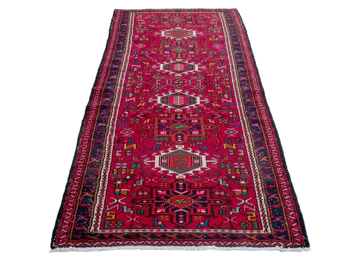 4313, Persian Gharajeh Runner Rug