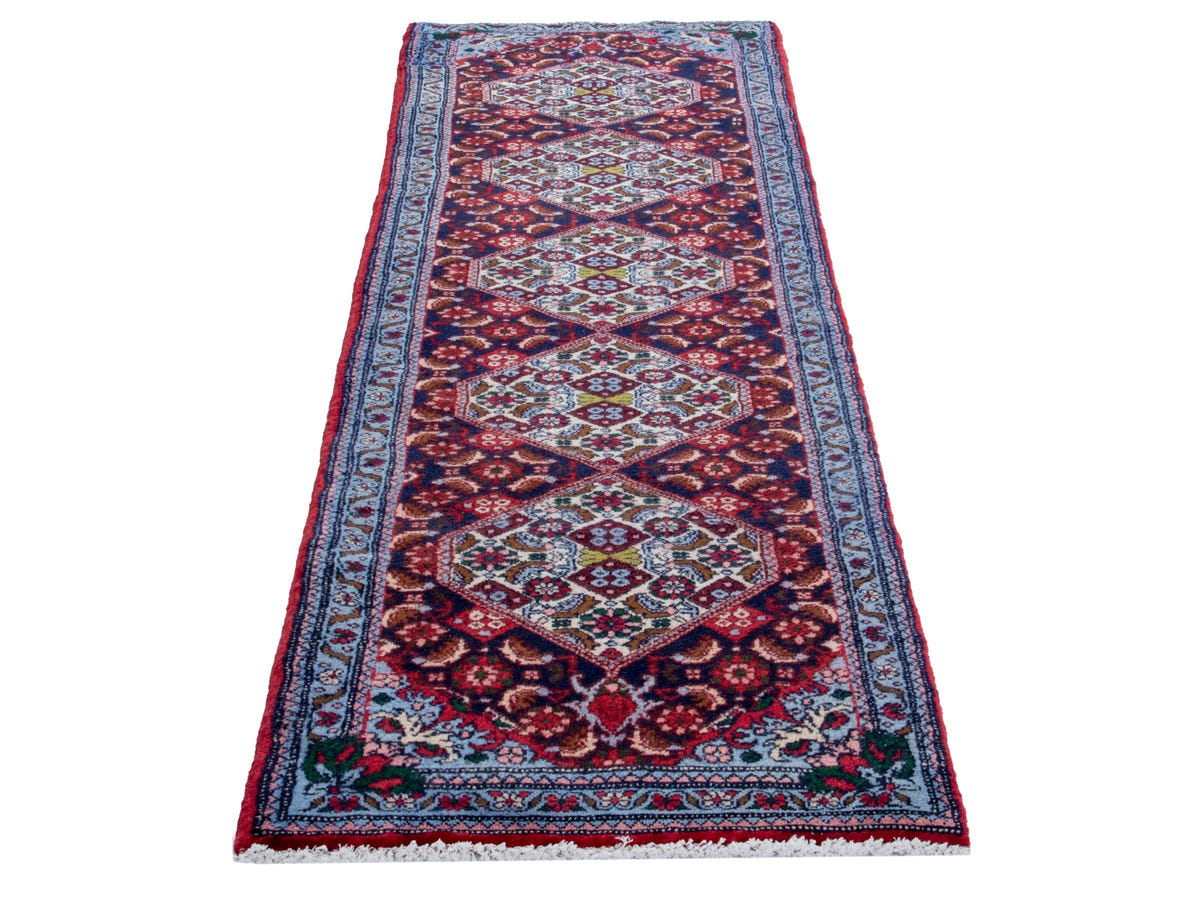 4316, Persian Sanandaj Runner Rug