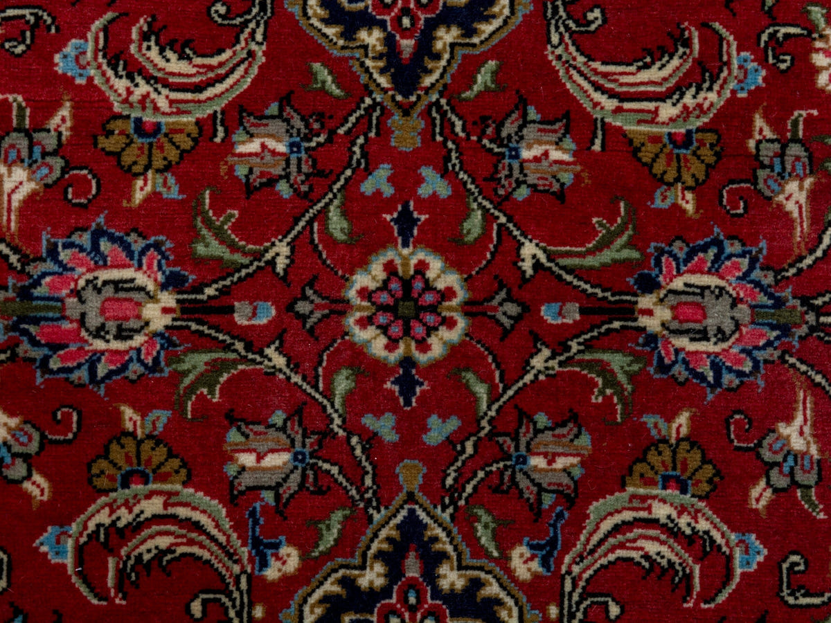 4317, Persian Qom Runner Rug