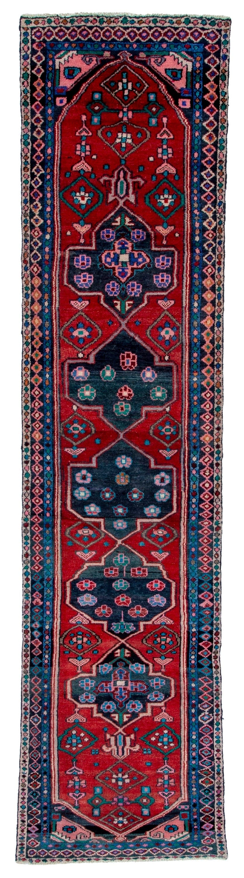 4318, Persian Zanjan Runner Rug