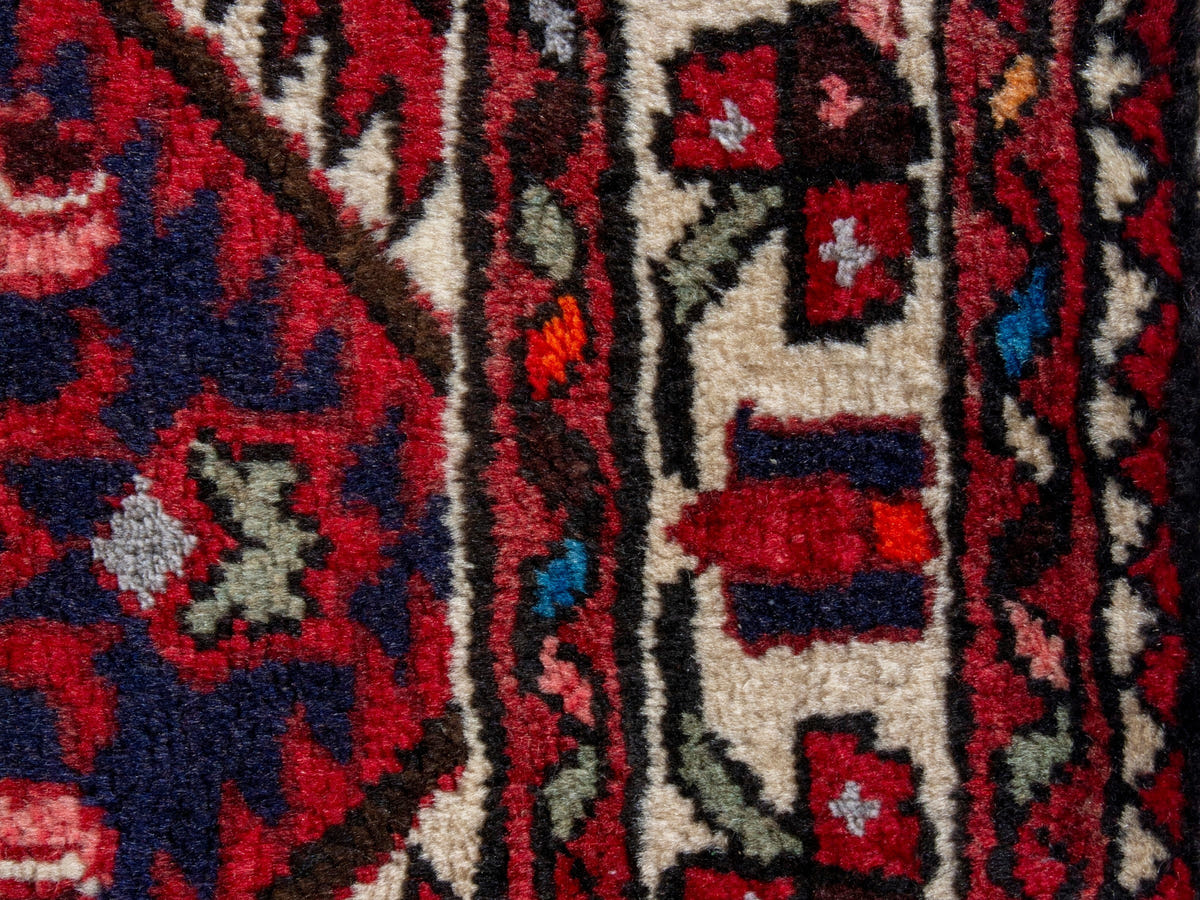 4337, Persian Hamadan Runner Rug