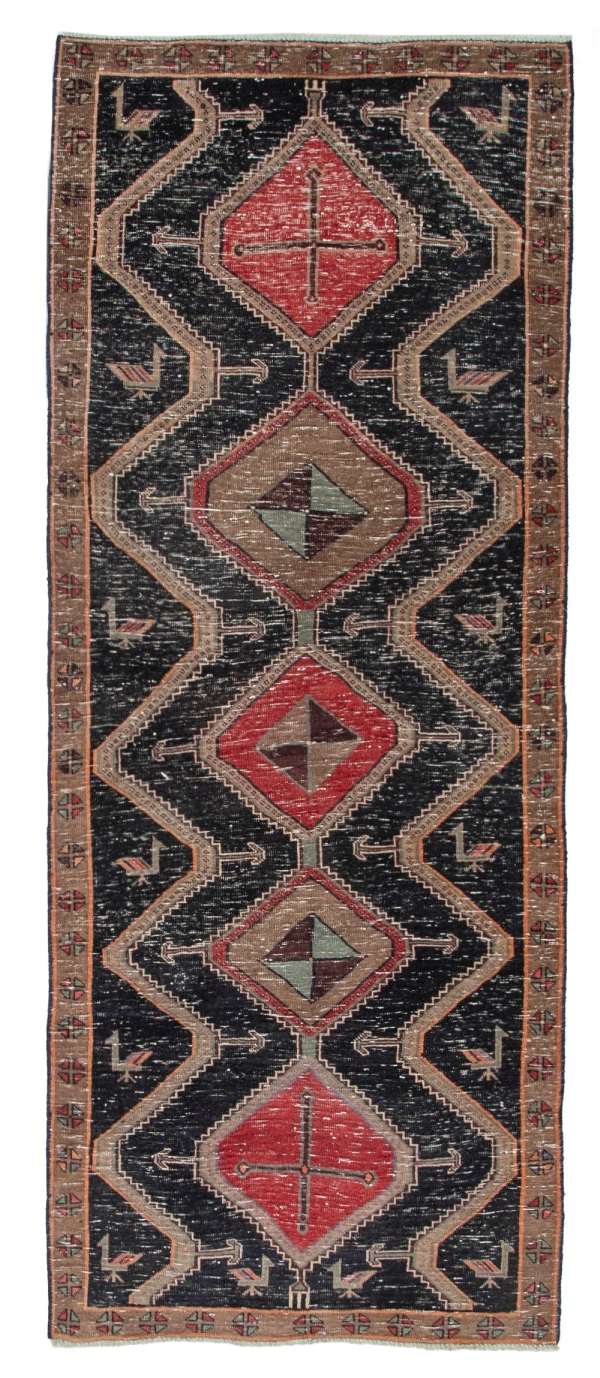 4343, Persian Songhor Runner Rug
