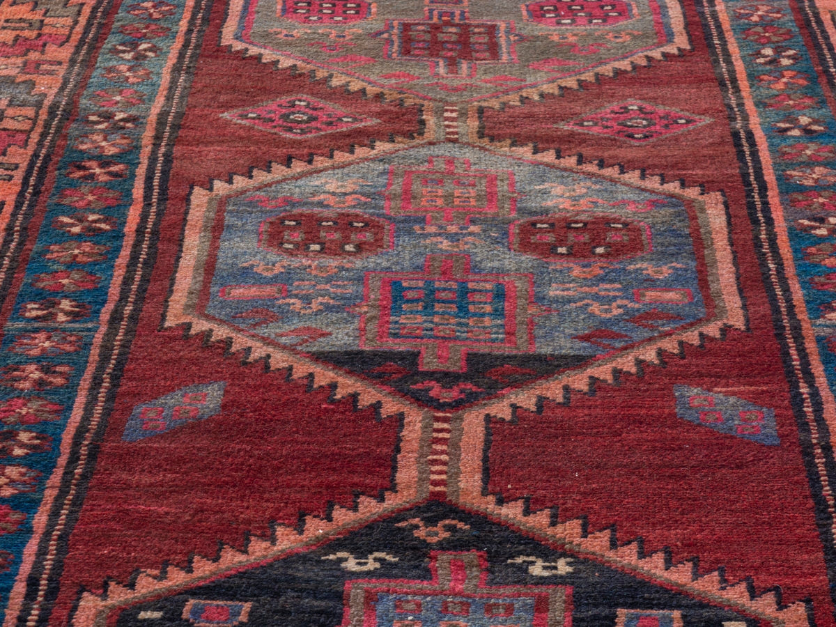 4345, Persian Azerbaijan Runner Rug