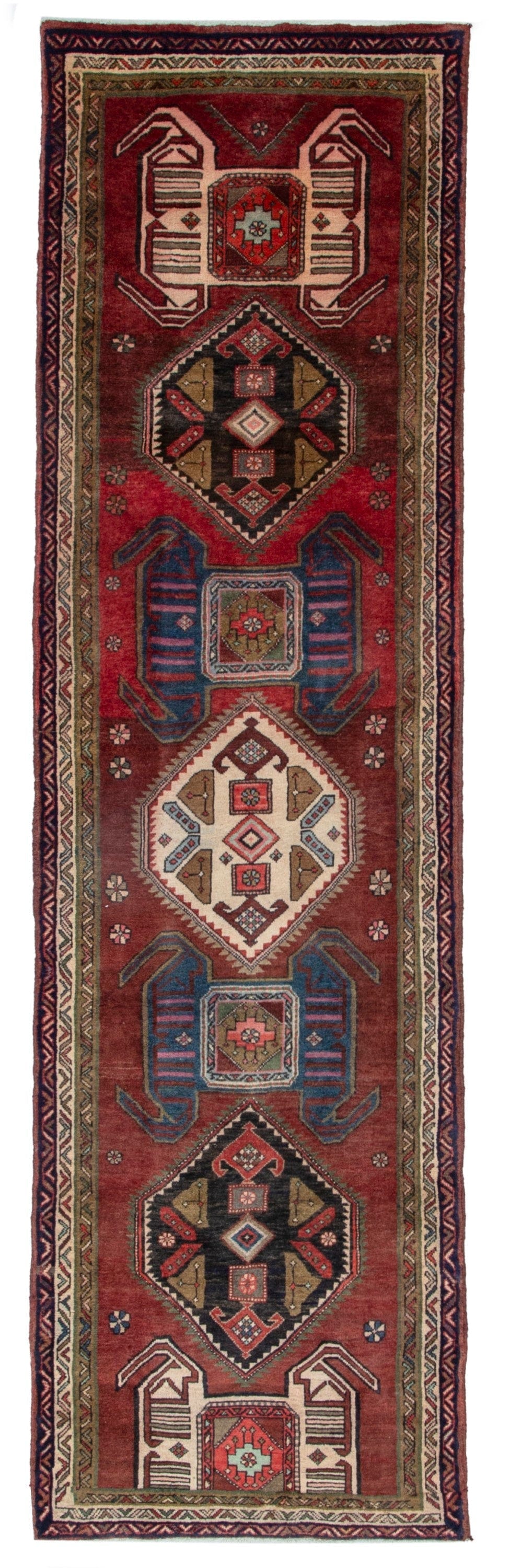 4347, Persian Ardabil Runner Rug