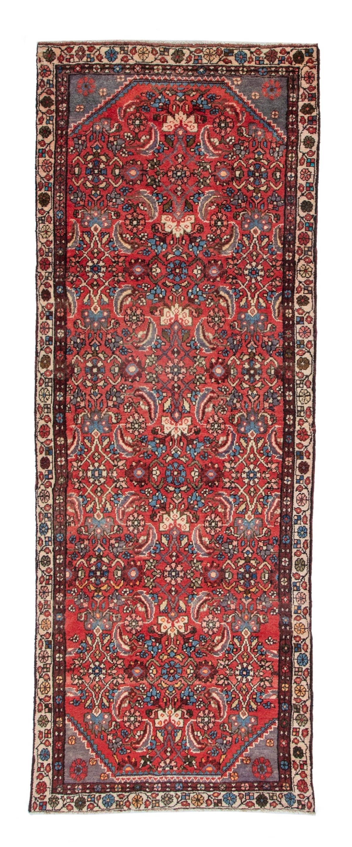 4352, Persian Hamadan Runner Rug
