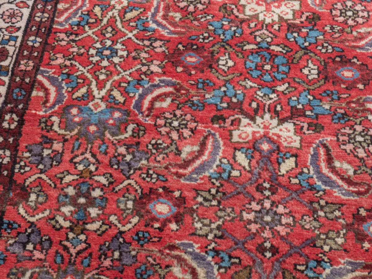 4352, Persian Hamadan Runner Rug