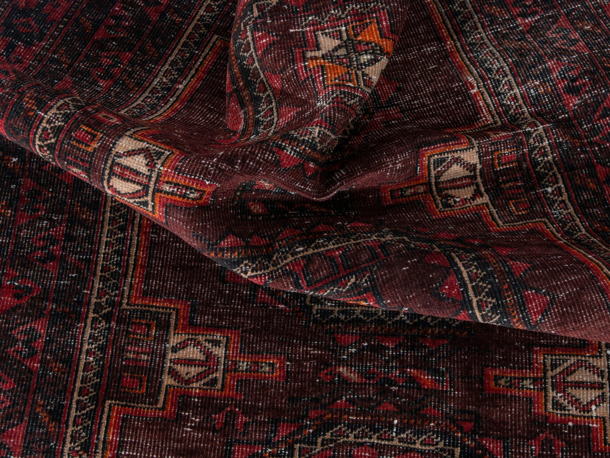 4353, Persian Baluch Runner Rug