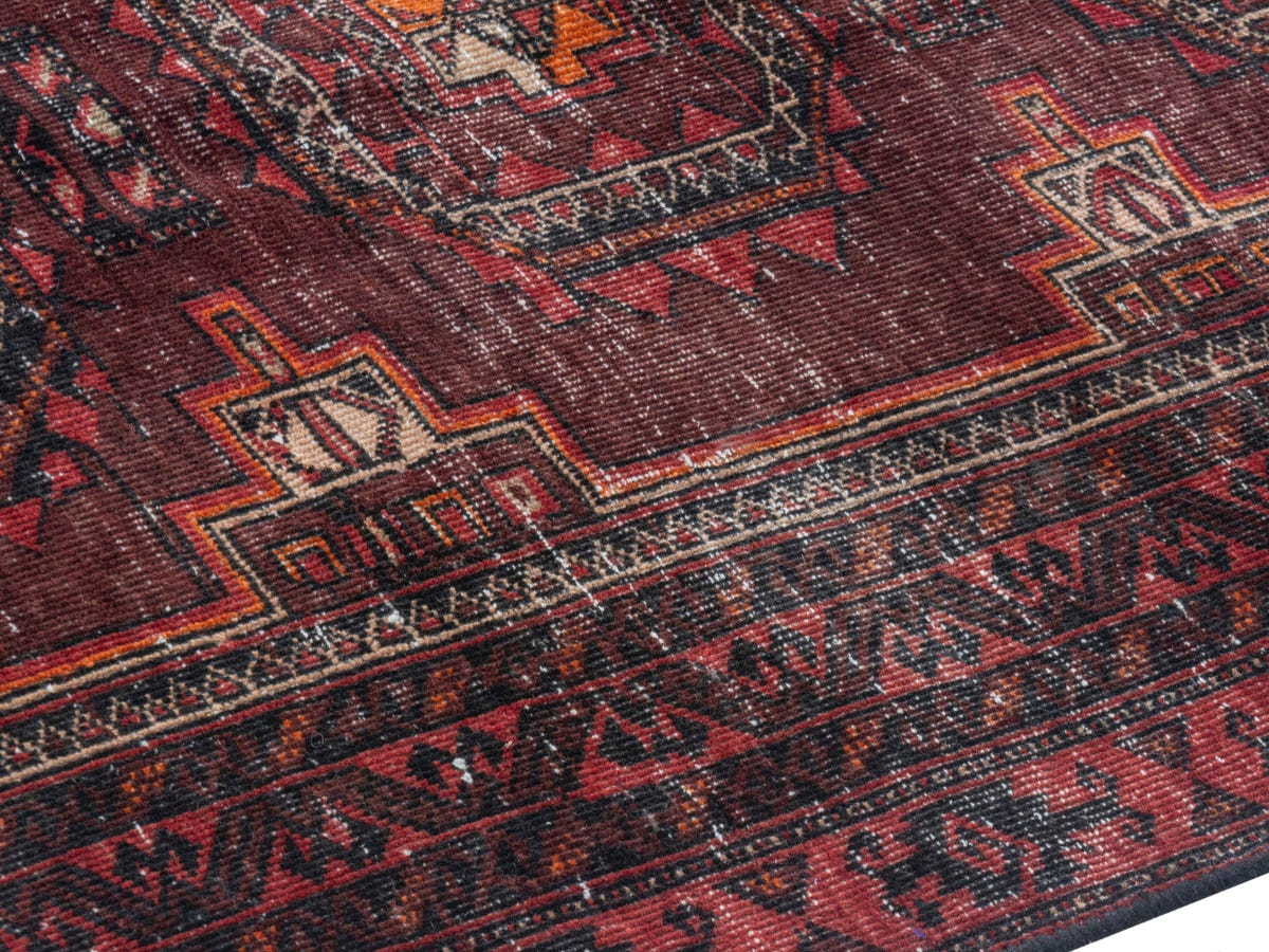 4353, Persian Baluch Runner Rug