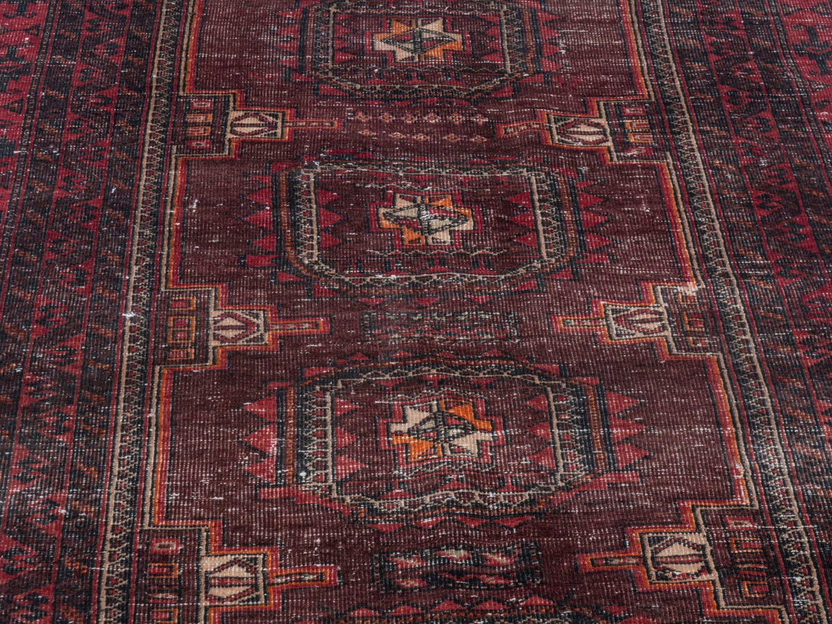 4353, Persian Baluch Runner Rug