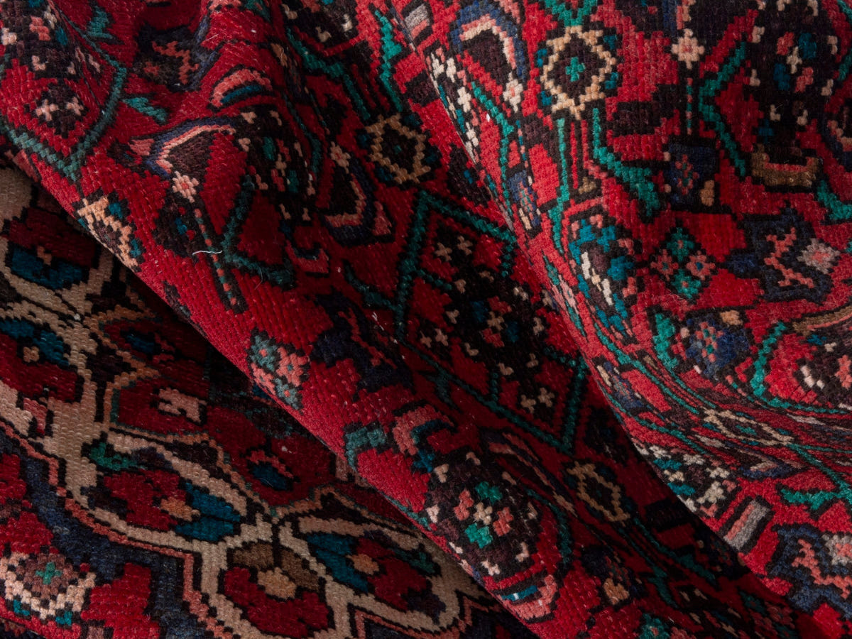 4355, Persian Hamadan Runner Rug