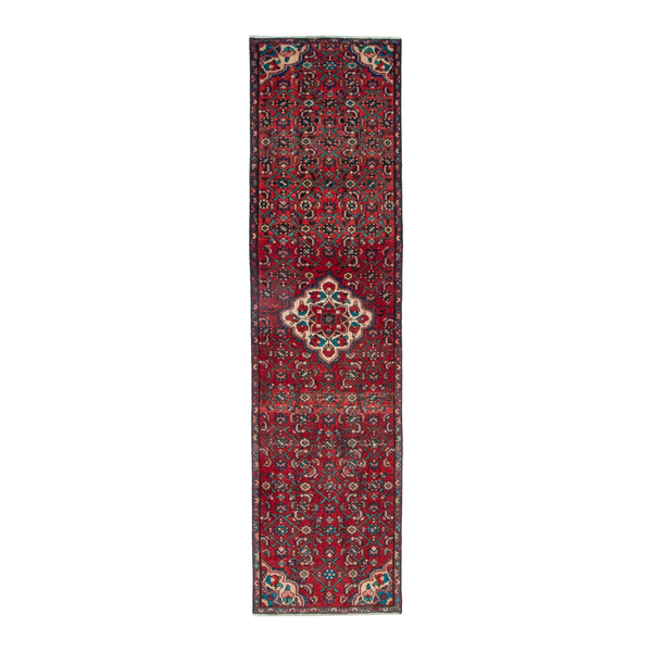 4355 - Persian Hamadan Runner Rug 2'9
