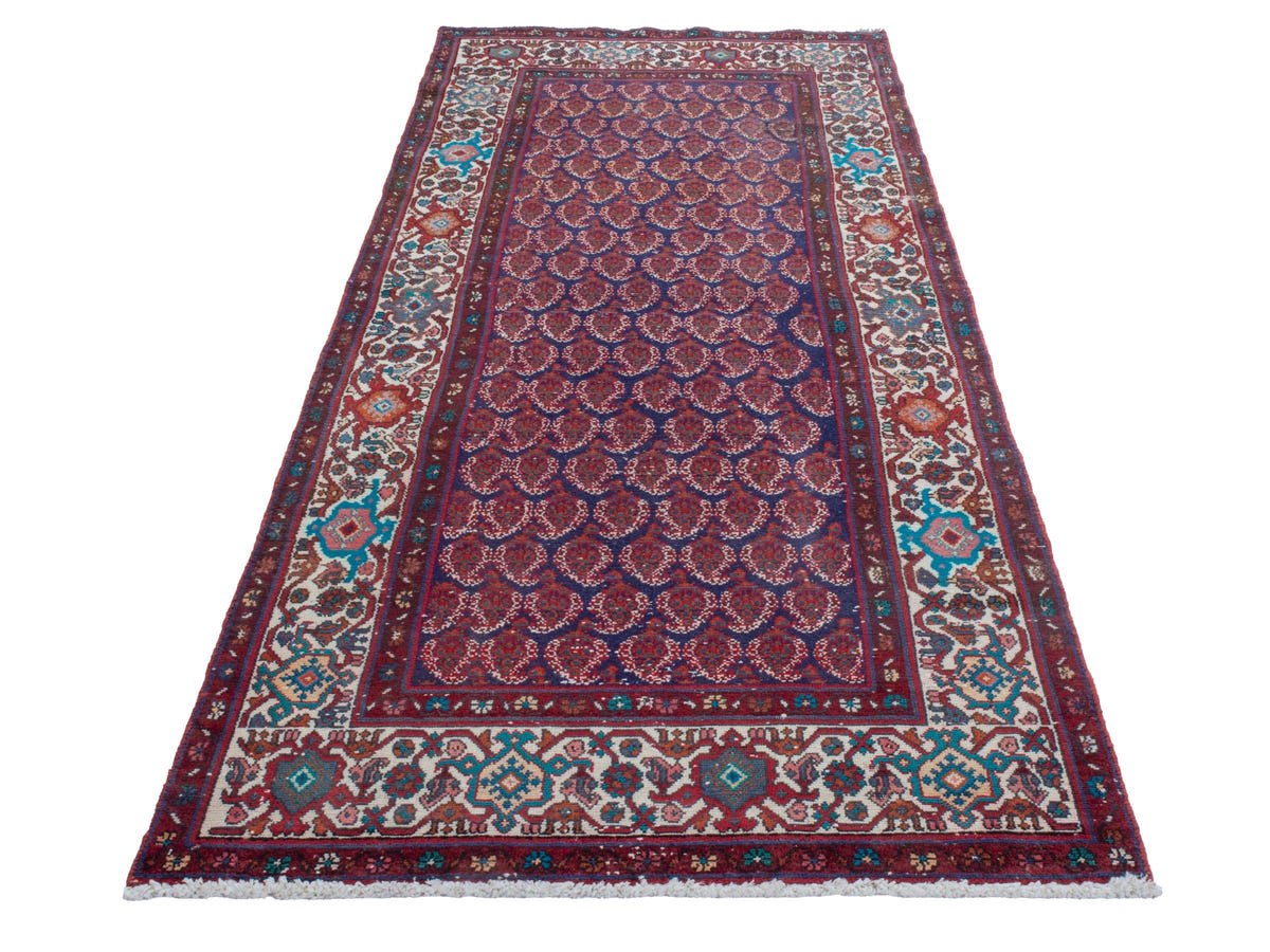 4356, Persian Hamadan Runner Rug