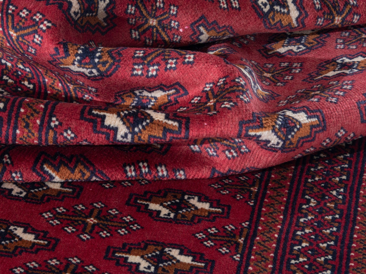 4358, Persian Torkaman Runner Rug