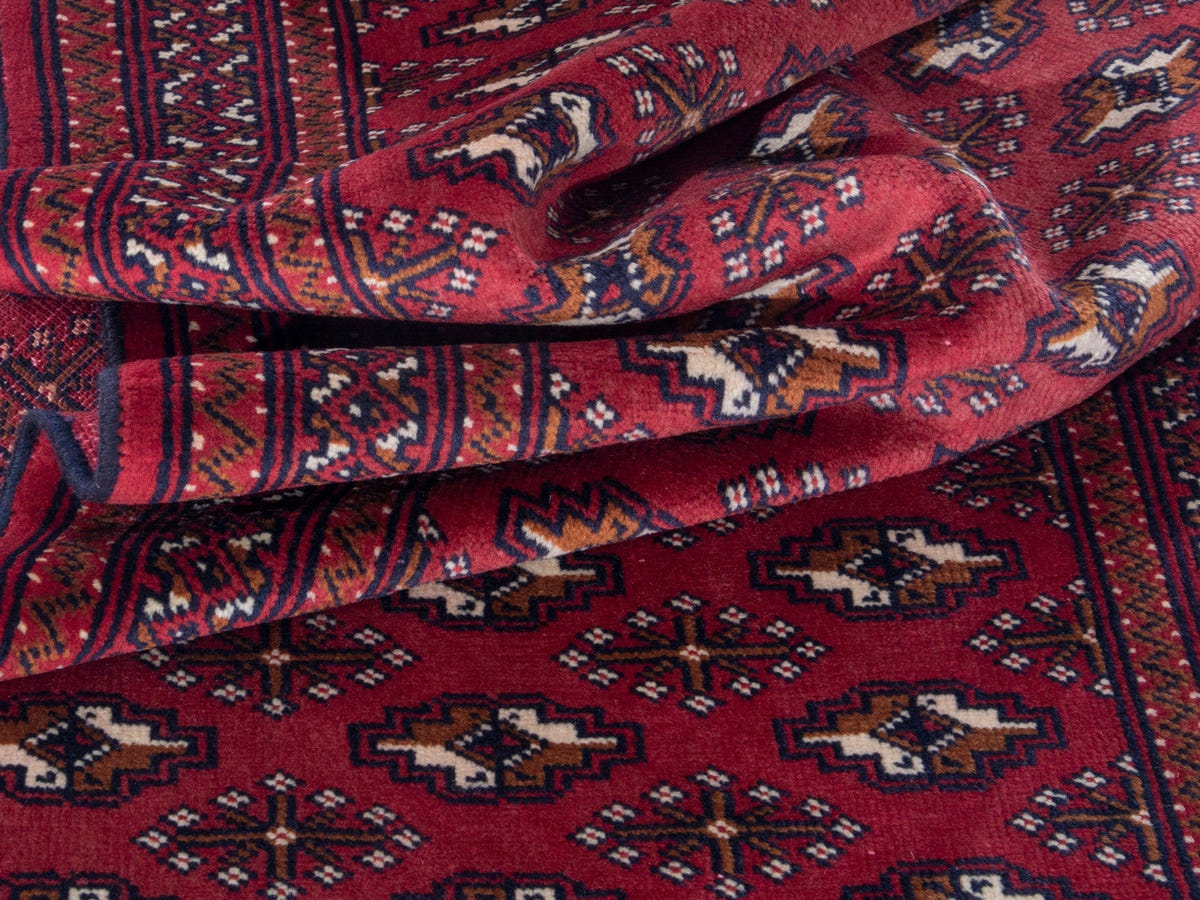 4358, Persian Torkaman Runner Rug