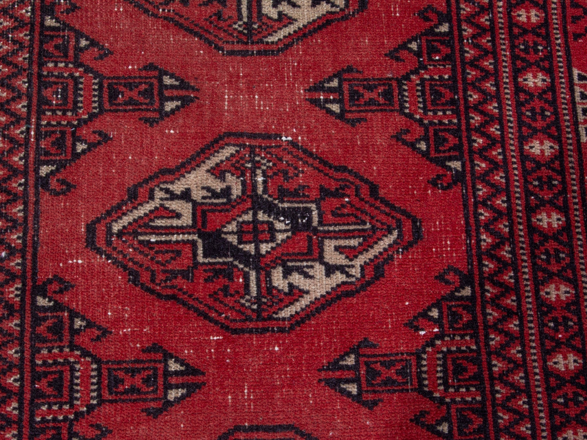 4362, Persian Torkaman Runner Rug