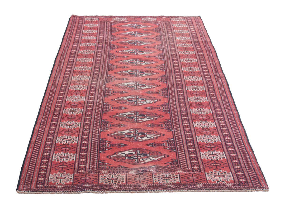 4362, Persian Torkaman Runner Rug