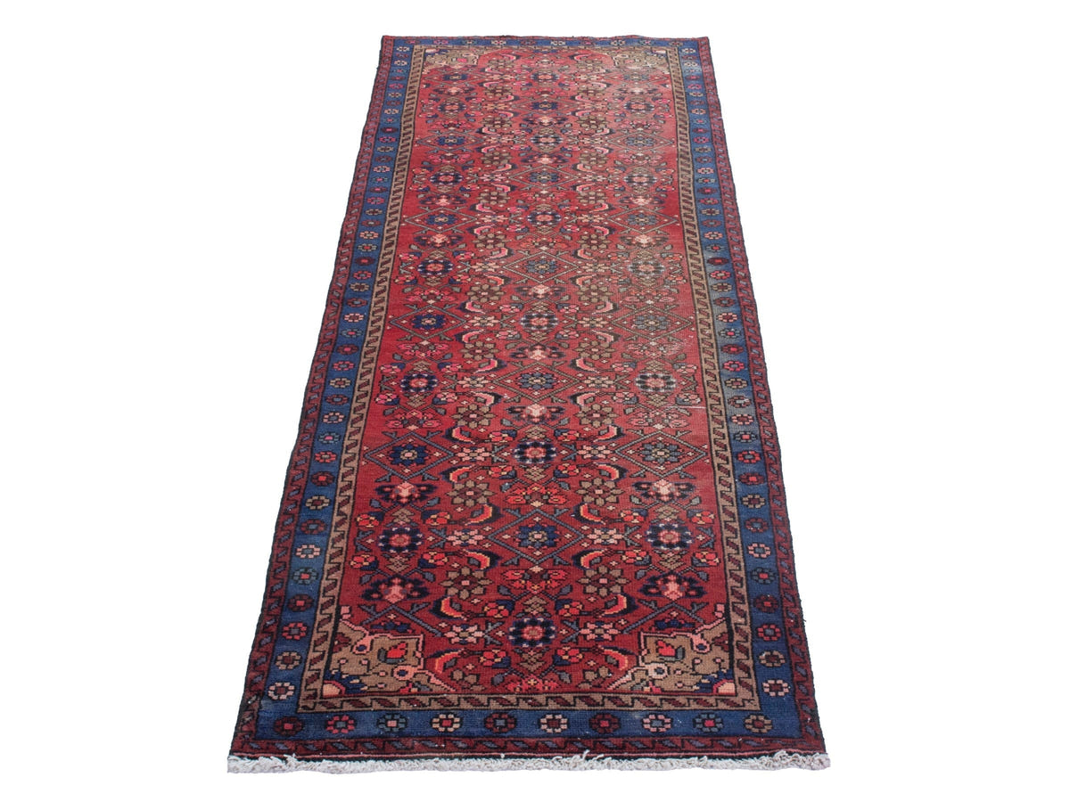 4364, Persian Hamadan Runner Rug