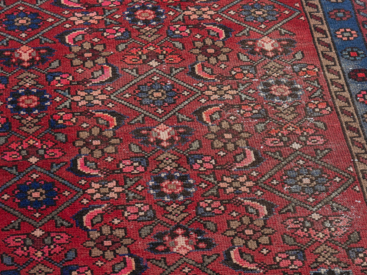 4364, Persian Hamadan Runner Rug