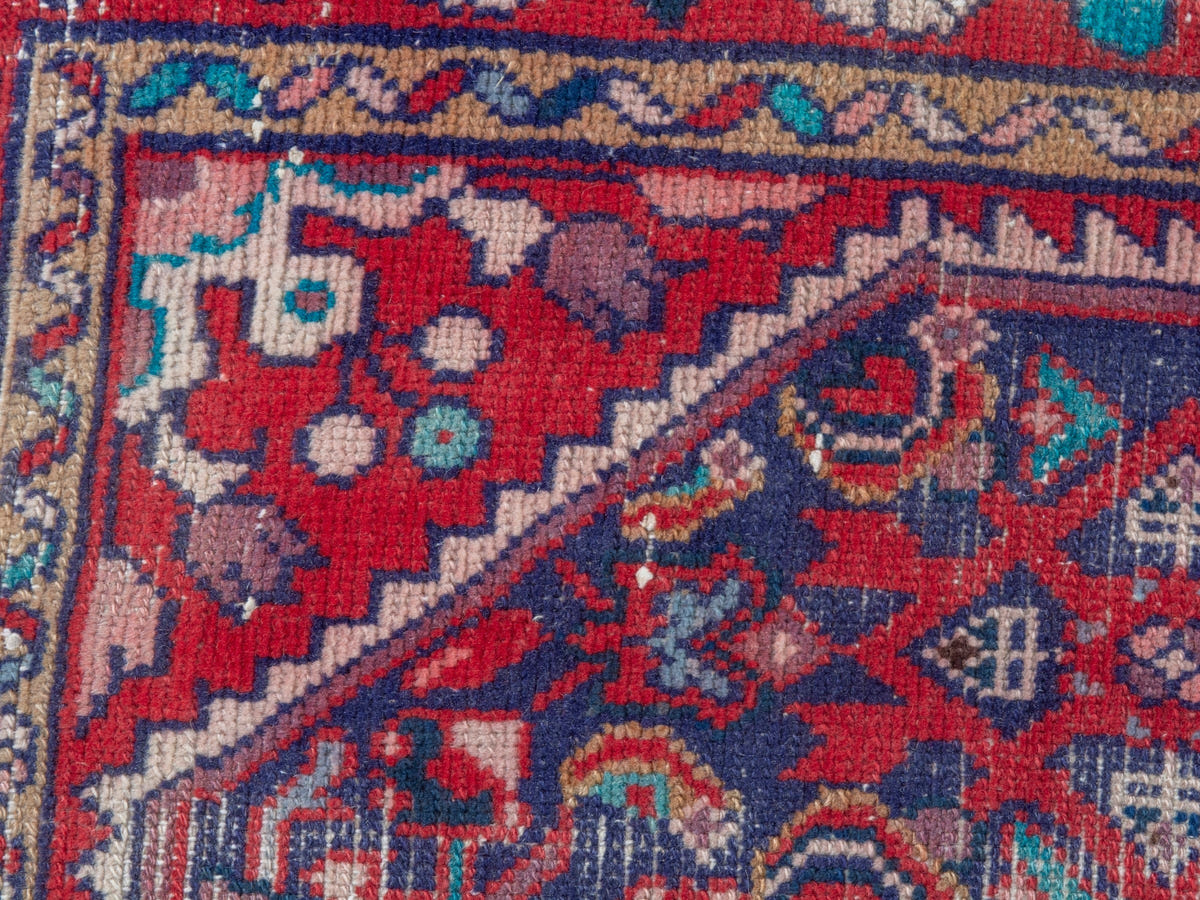 4366, Persian Hamadan Runner Rug