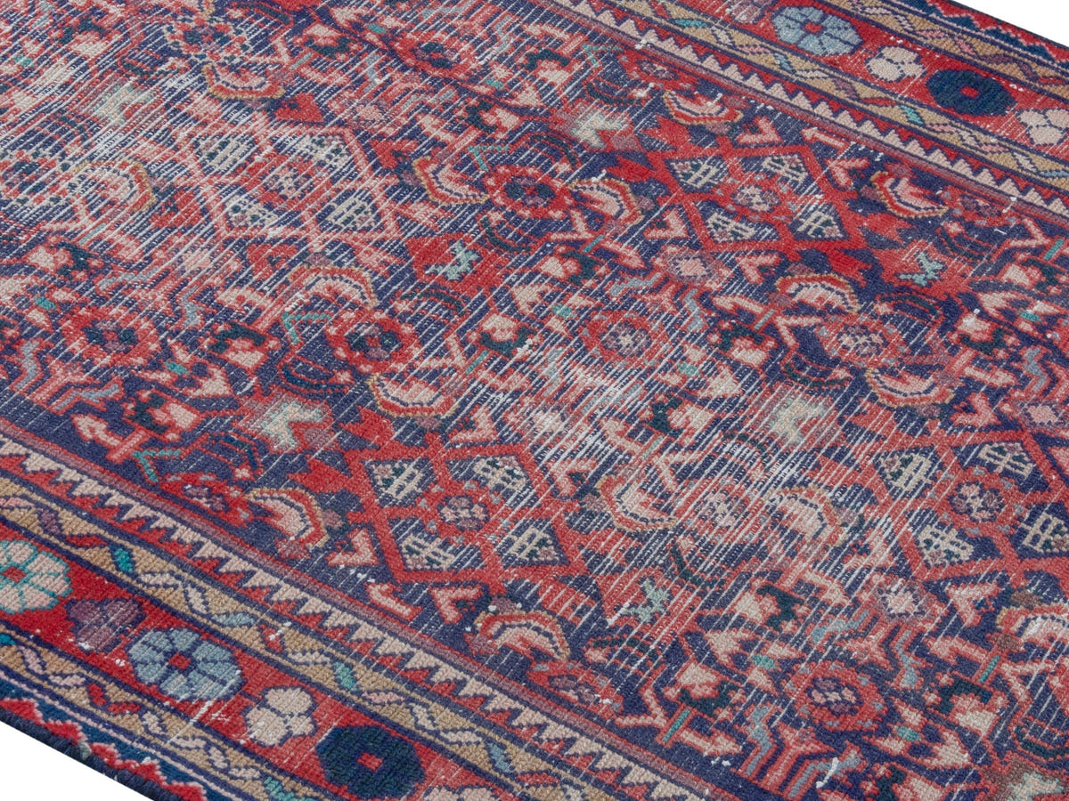 4366, Persian Hamadan Runner Rug