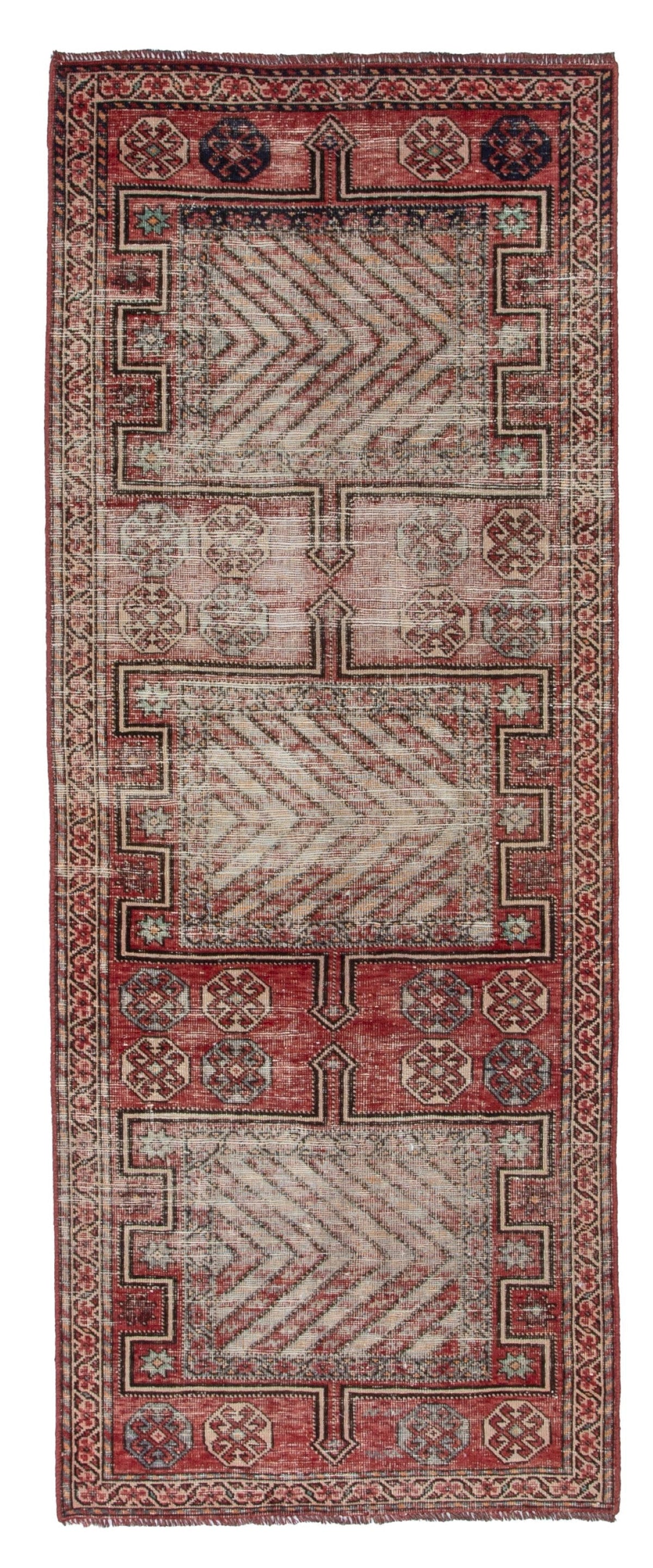 4368, Persian Ghoochan Runner Rug