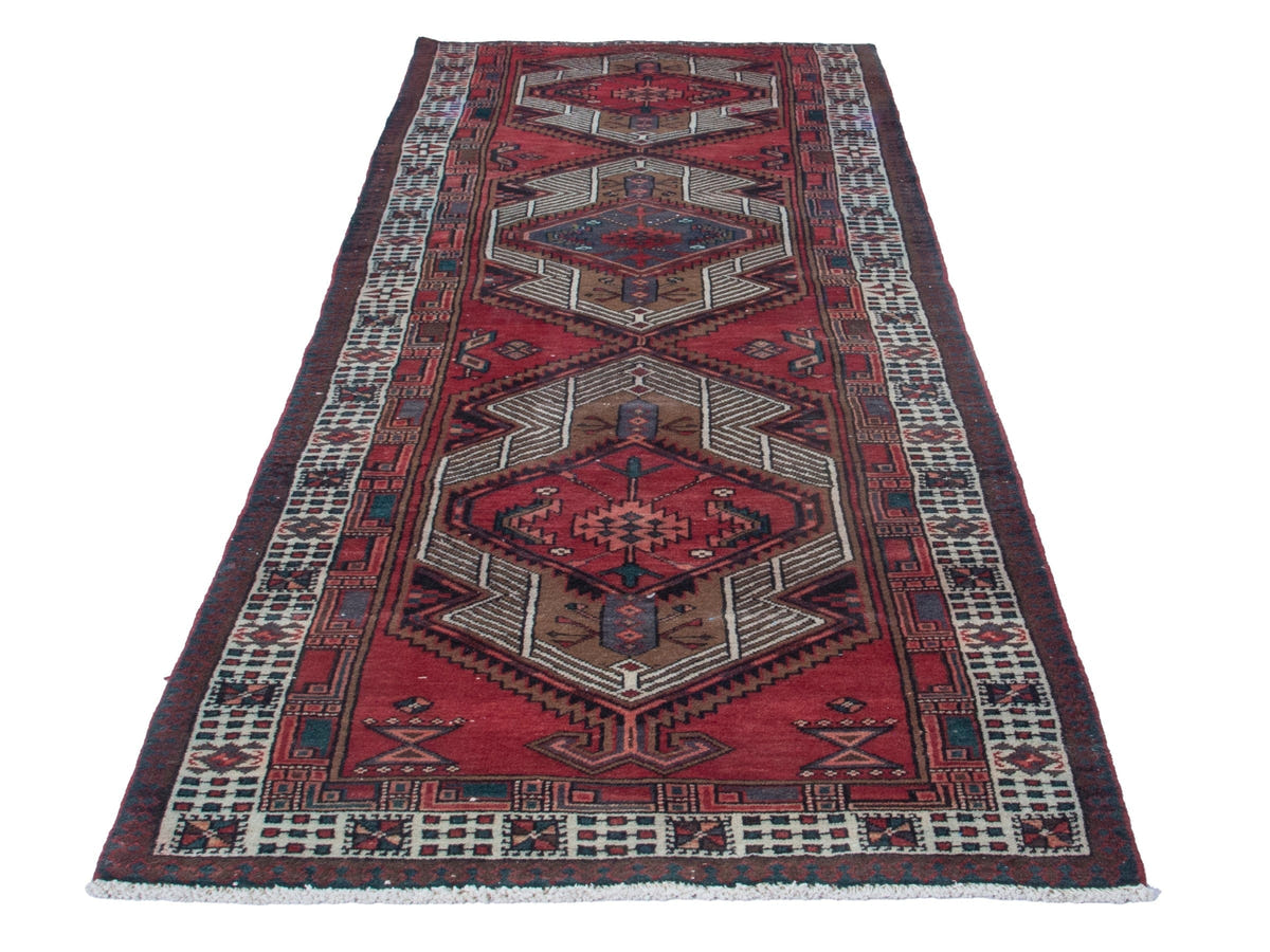 4370, Persian Ardabil Runner Rug