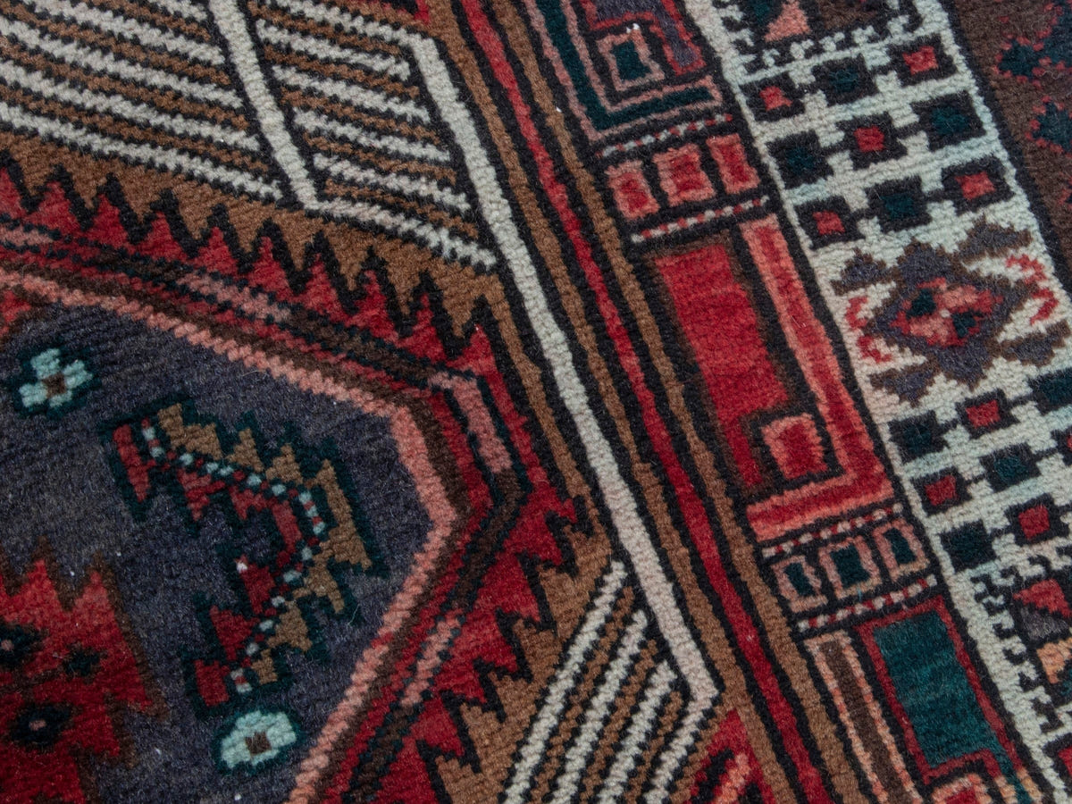 4370, Persian Ardabil Runner Rug