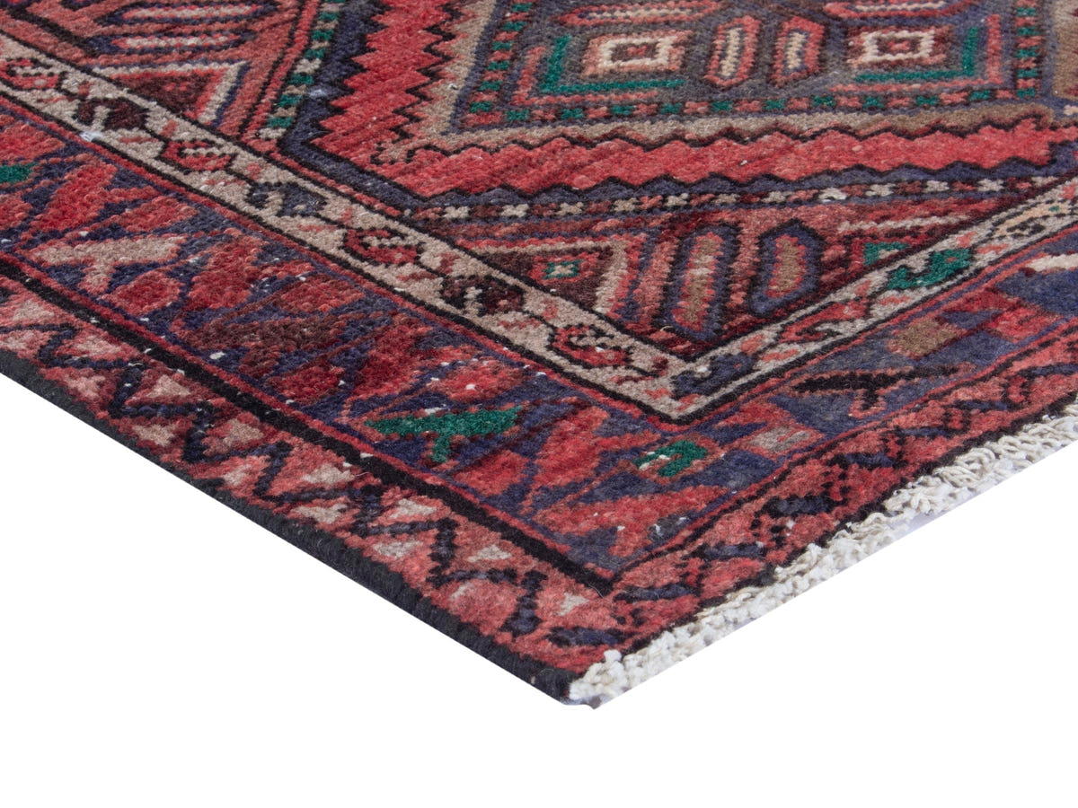 4372, Persian Hamadan Runner Rug