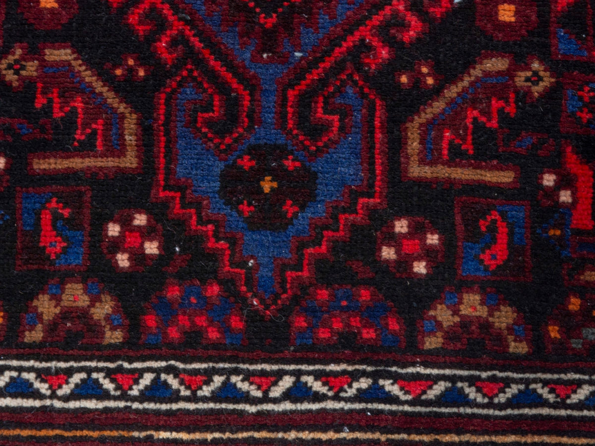 4374, Persian Zanjan Runner Rug