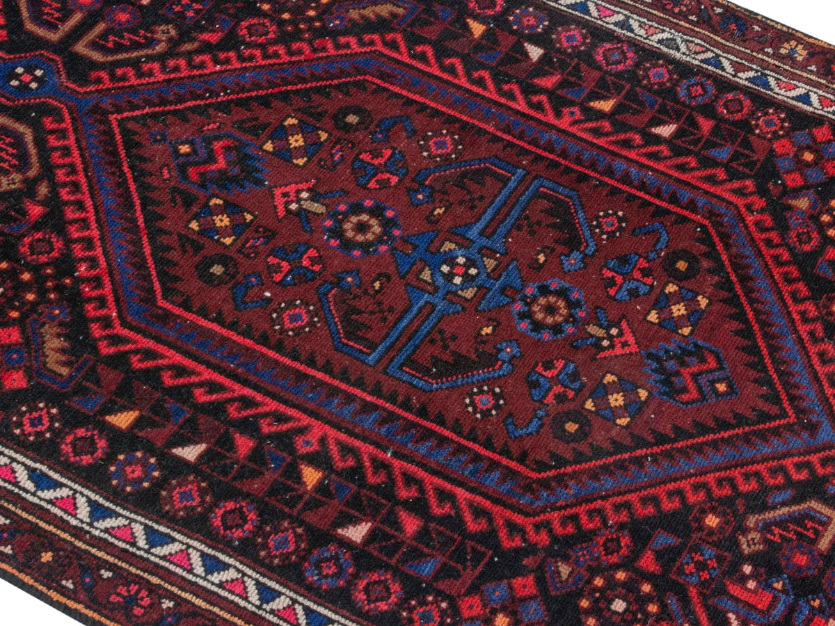 4374, Persian Zanjan Runner Rug