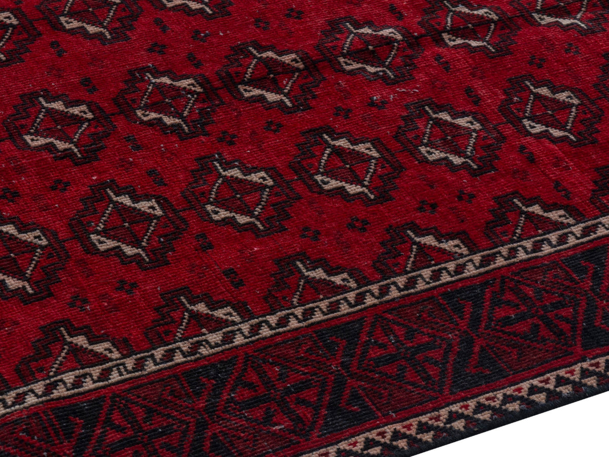 4376, Persian Baluch Runner Rug