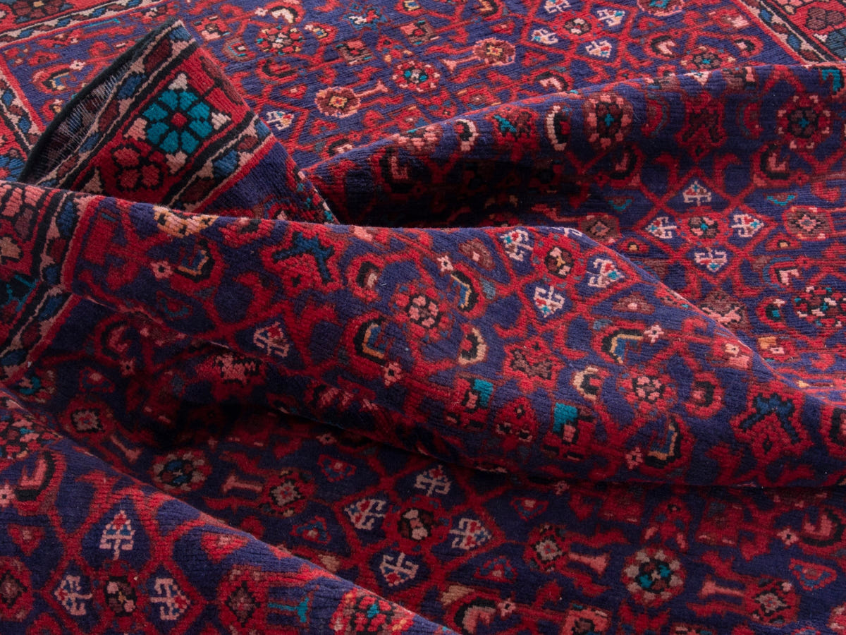 4379, Persian Hamadan Runner Rug