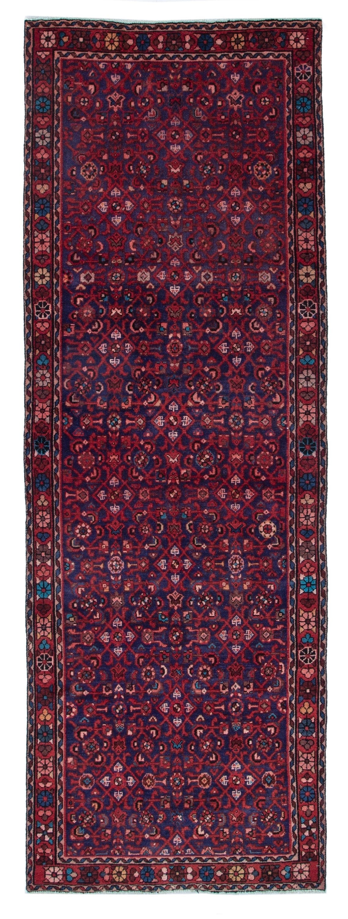 4379, Persian Hamadan Runner Rug