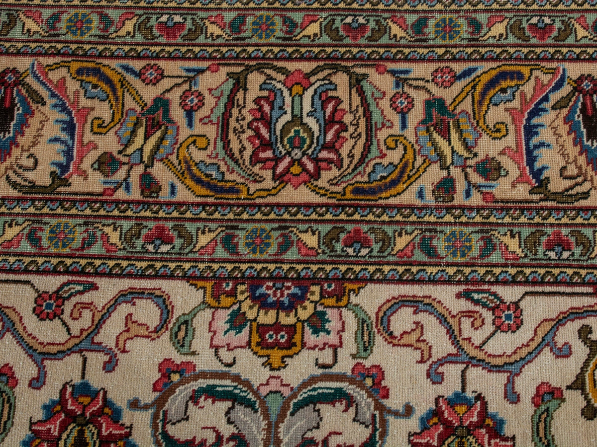 4383, Persian Tabriz Oversized Rug