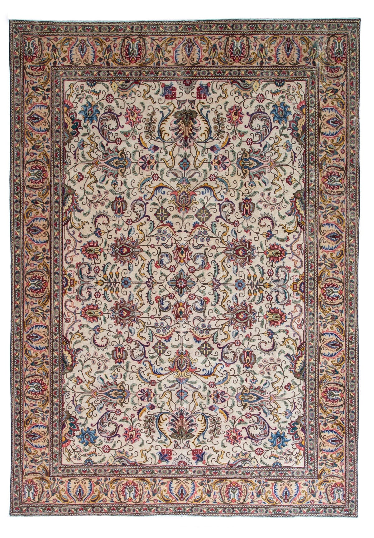 4383, Persian Tabriz Oversized Rug