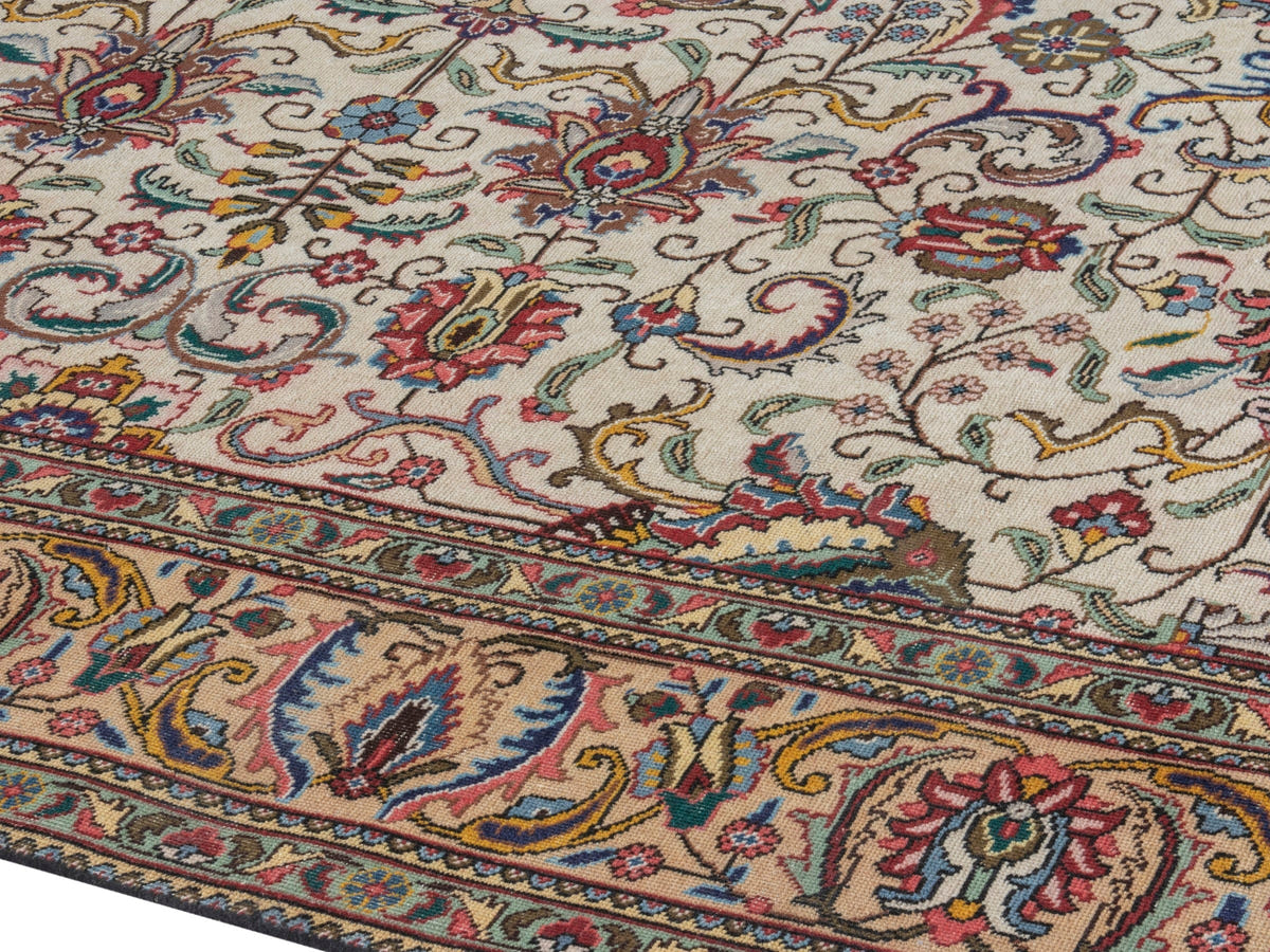 4383, Persian Tabriz Oversized Rug