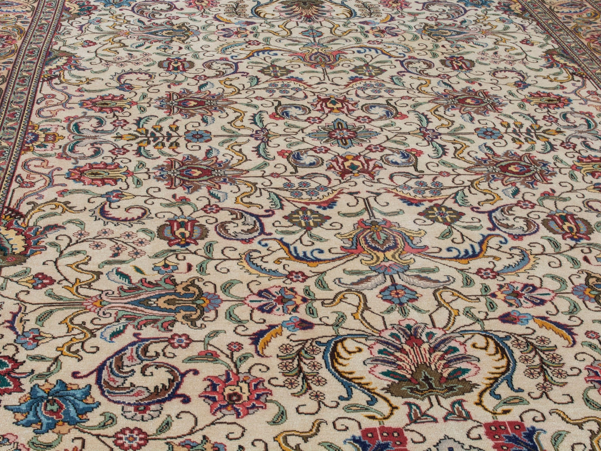 4383, Persian Tabriz Oversized Rug