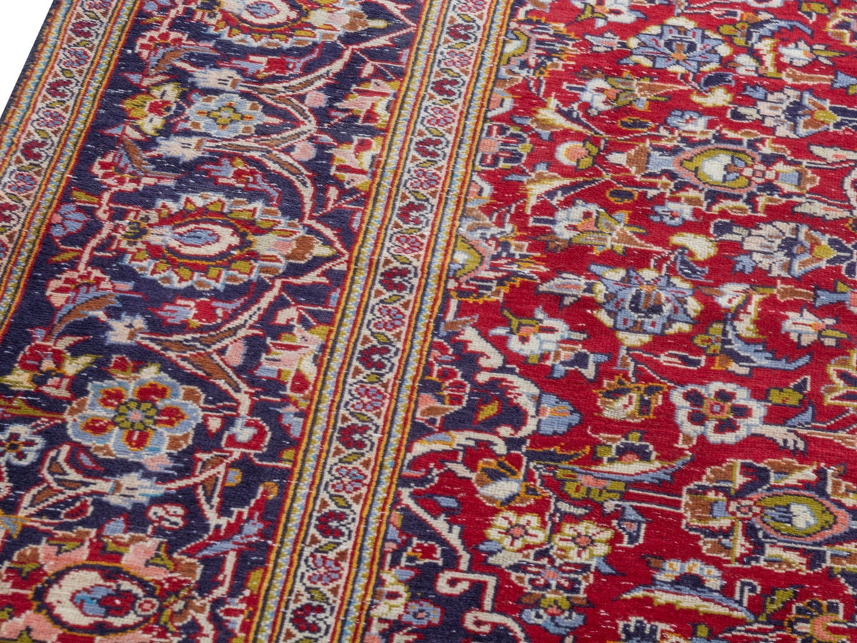 4392, Persian Kashan Area Rug