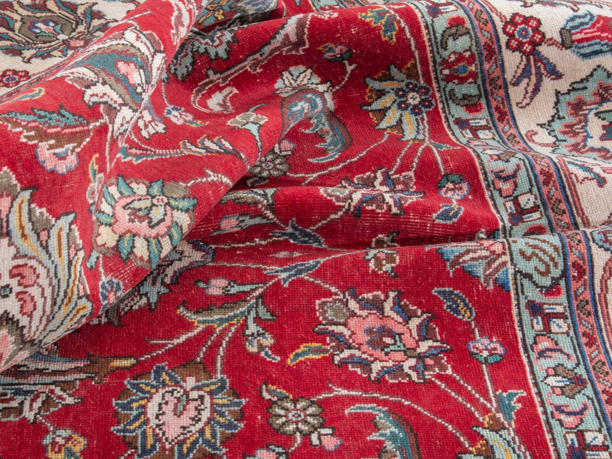 4393, Persian Tabriz Oversized Rug